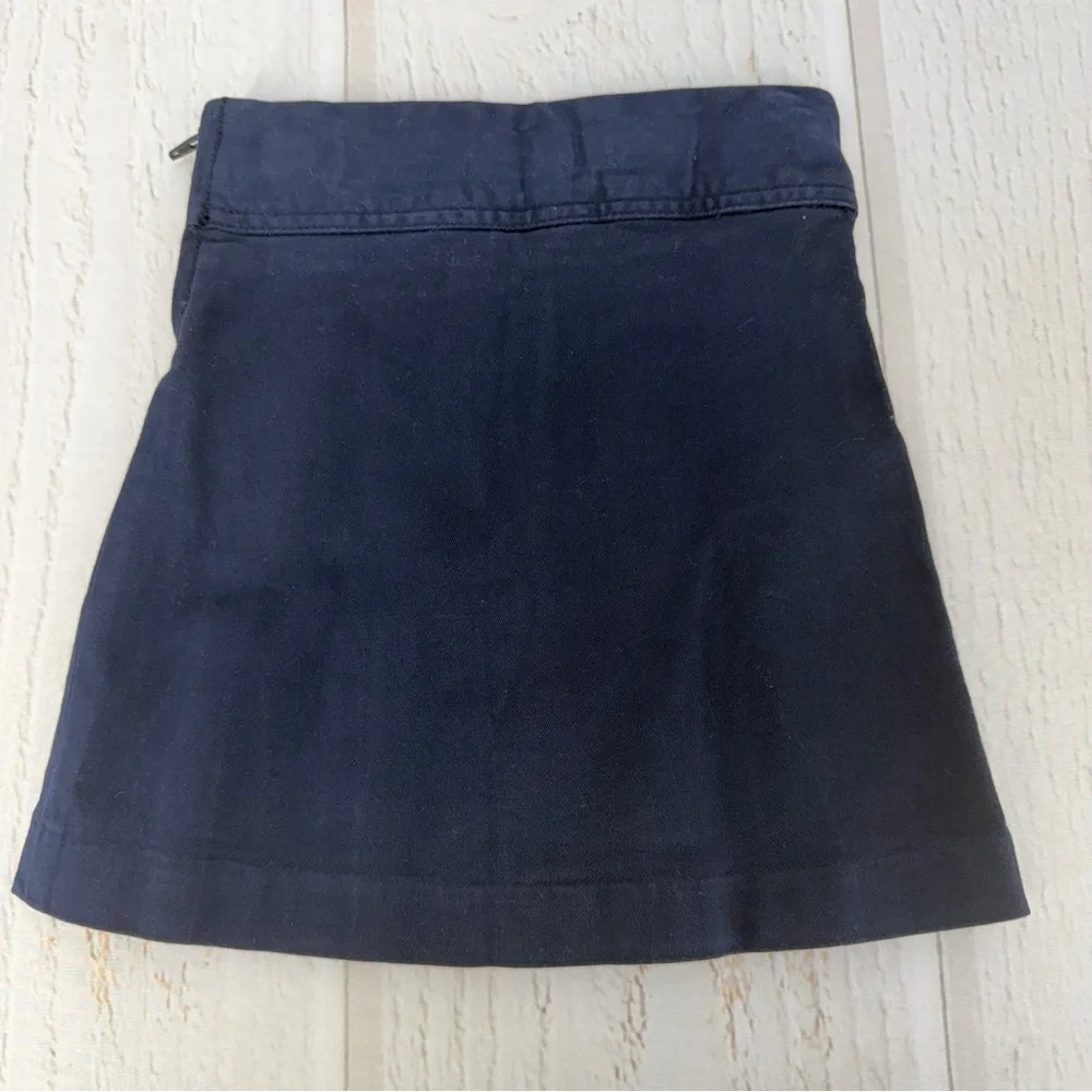 NWT Girls Navy Pleated School Skirt Size‎ 5 Slim Uniform